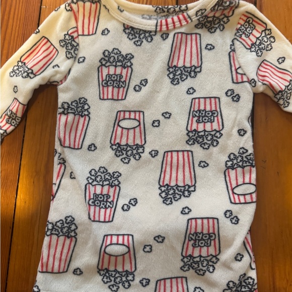 Cat & Jack Pink and White Popcorn Print Size 2T - Picture 2 of 4